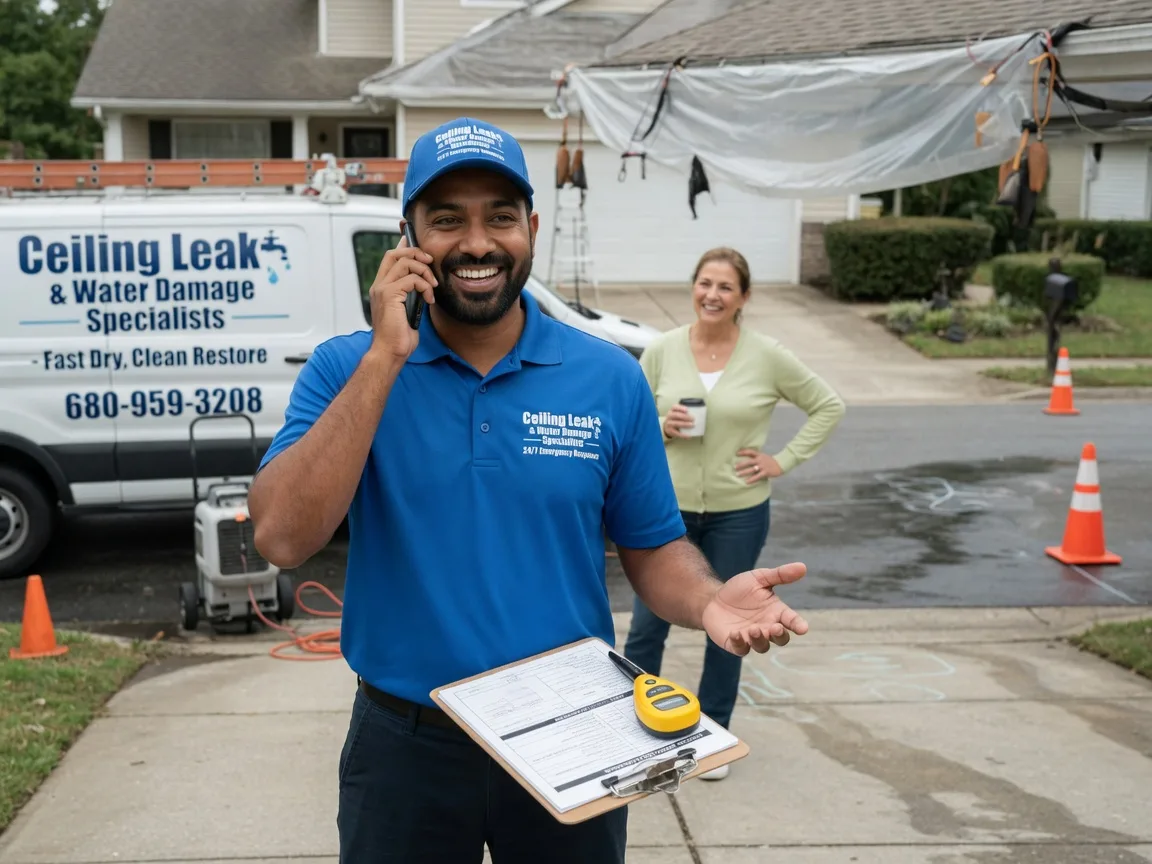 Ceiling Leak Cleanup Greenacres, WA FAQs